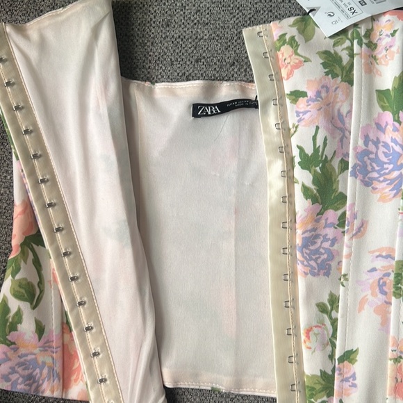 Zara floral corset - Picture 3 of 4